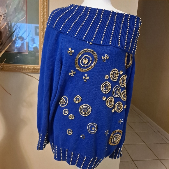 Oversized vintage sweater size L - Picture 3 of 5
